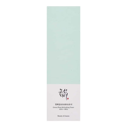 Beauty of Joseon - Green Plum Refreshing Toner: AHA + BHA - Lotion exfoliante (150 ml)